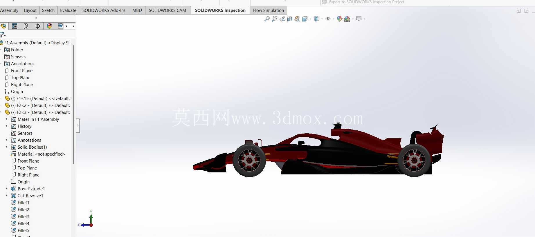 F1 ���� Solidworks