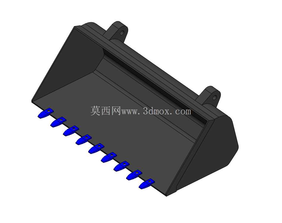 BoCat 装载机 Solid Works CAD 模型