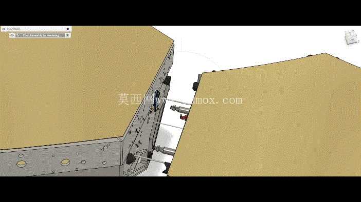 插槽限制弹簧销扳机释放机构