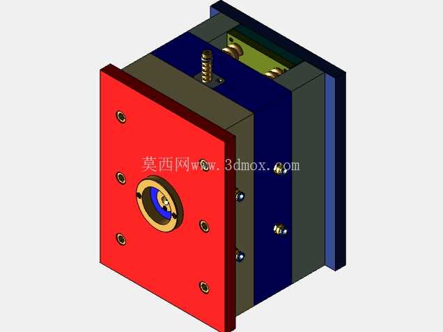 带扣模具 - 2 板模具和滑块结构