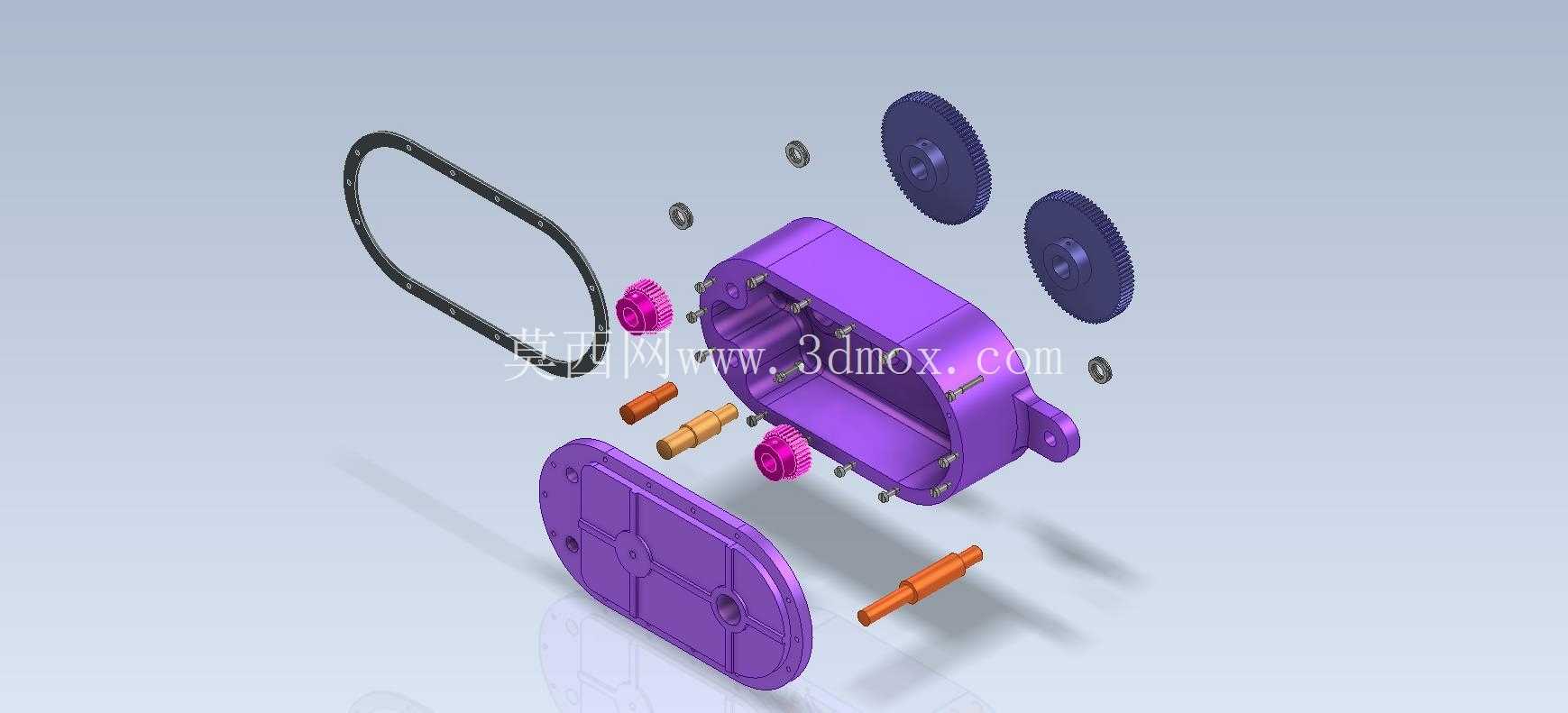 3D CAD 基本练习/齿轮箱/Caja de Engranes/Autodesk Inventor Pro