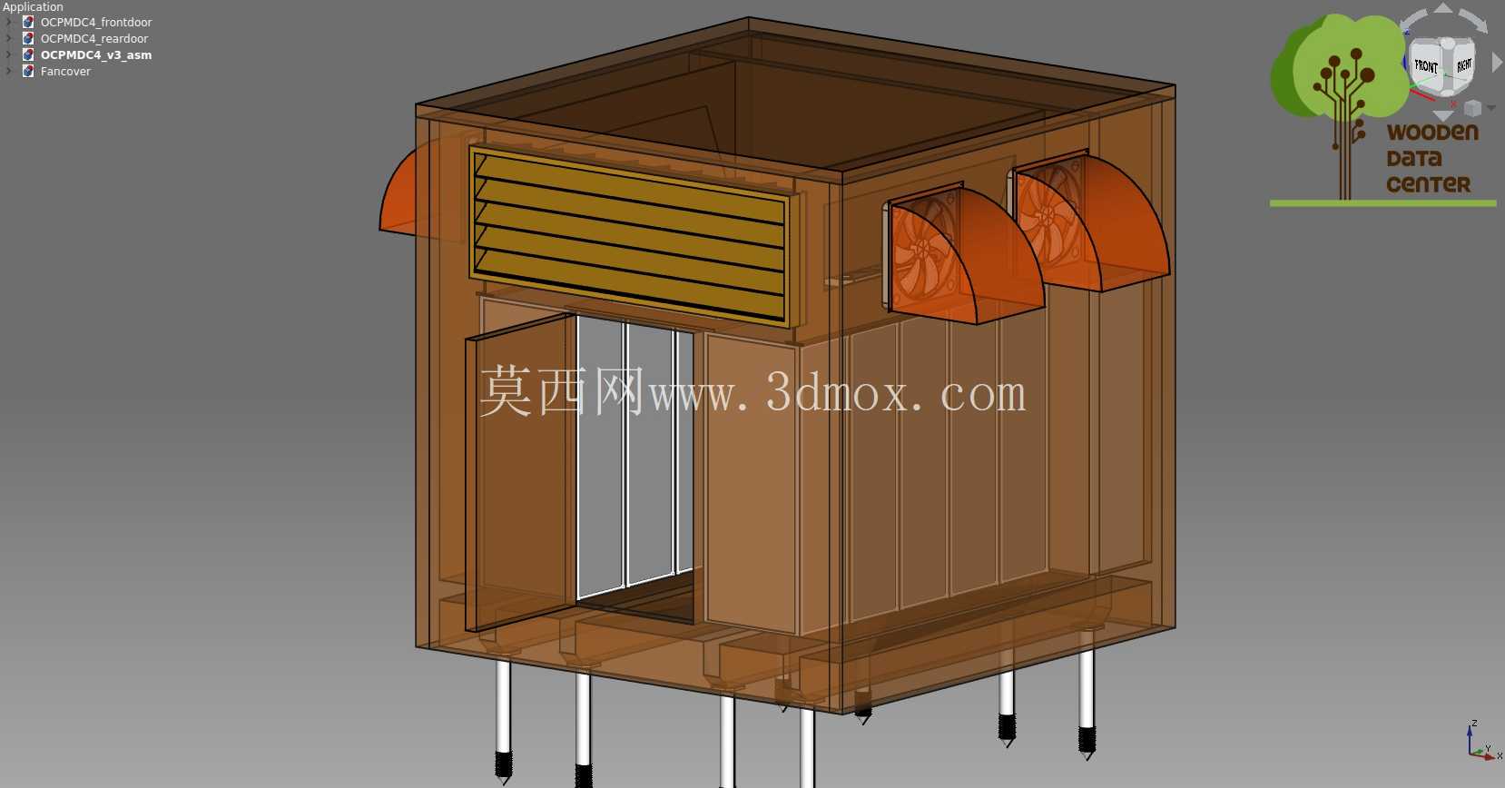 木制数据中心“Woody”OCP 150 kW