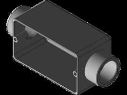 Condulete Aluminio 3/4 com Rosca Tipo C