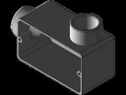 Condulete Aluminio 3/4 com Rosca Tipo LR