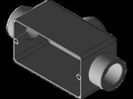 Condulete Aluminio 3/4 com Rosca Tipo TB