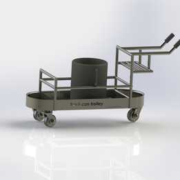 ��Ʒ��ƣ�����Ͱ���Ƴ� = chariot porte poubelle