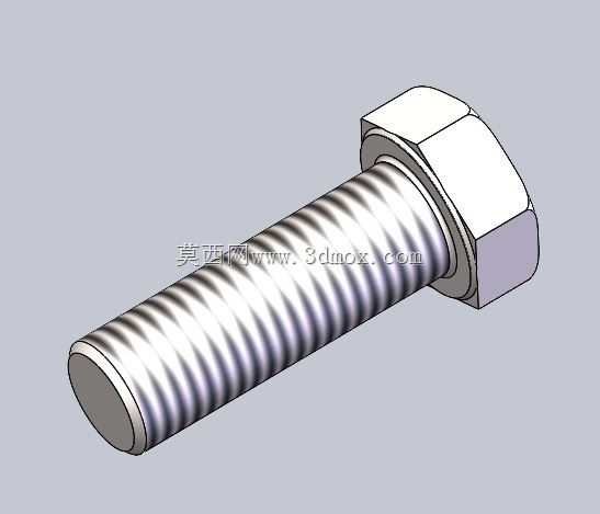 DIN 933 / ISO 4017 螺栓 - 完整 (M1.6-M64); L=3 ÷ L=800