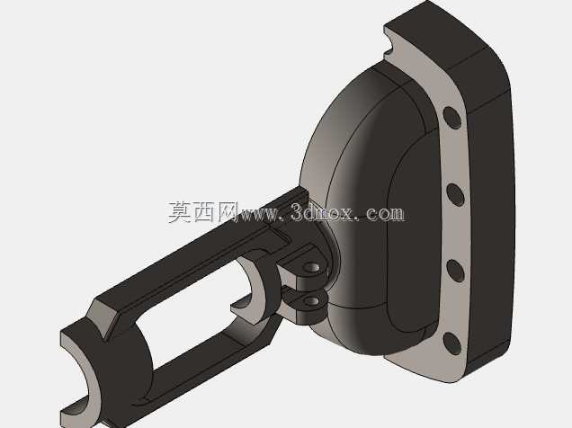 完整的6英寸闸阀设计及其模具