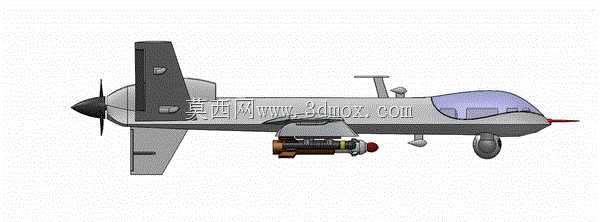MQ-9�ո������˻�3Dģ��