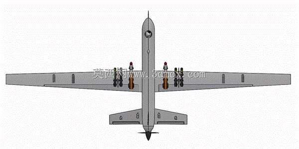 MQ-9�ո������˻�3Dģ��