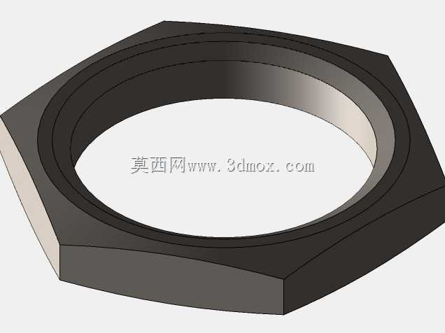DIN 431 六角管螺母 - 完整