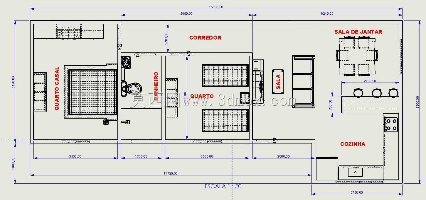 Projeto casa Terreá simples..
