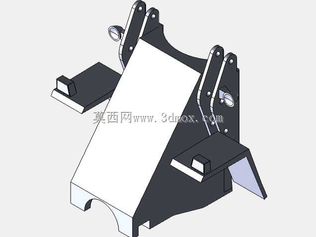 轮式装载机设计 - SolidWorks CAD 模型