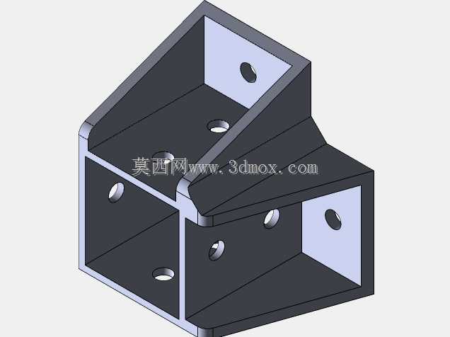 Soporte para perfil 30x30
