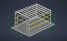 ��ֽṹ���� - 4m x 6m H=3��5m