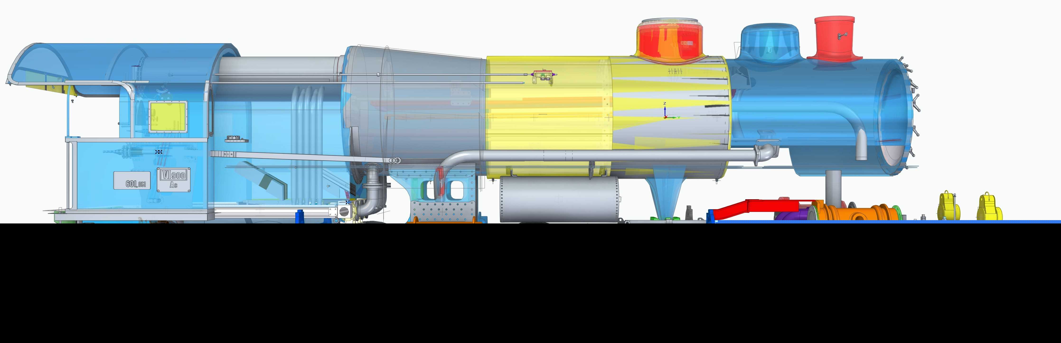 601.106 - 槌式蒸汽机车