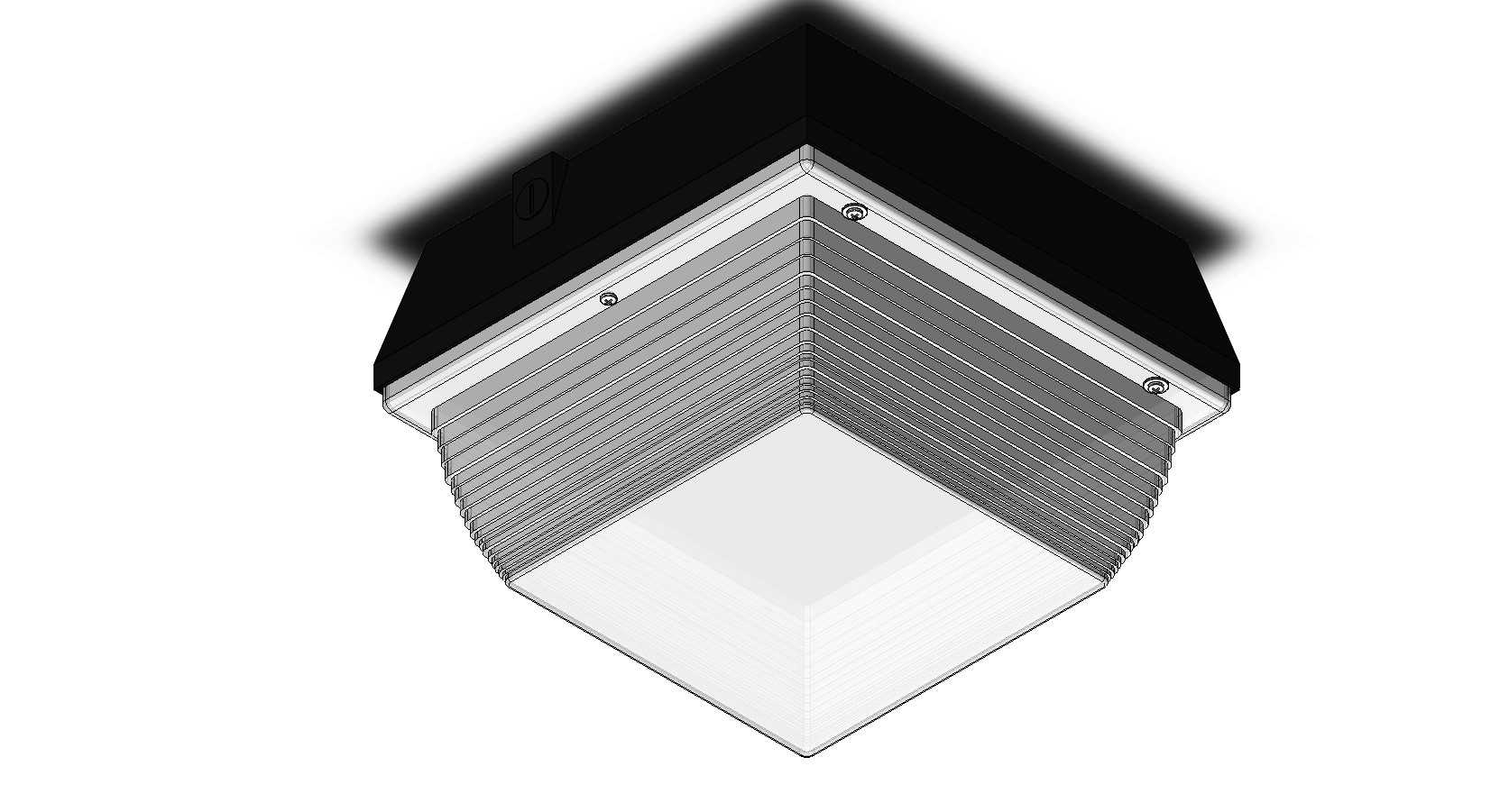 90 �ߴ�ͳ LED ����� - ��� 400 �߽���±����ƾ� - 120-277V AC - IP65