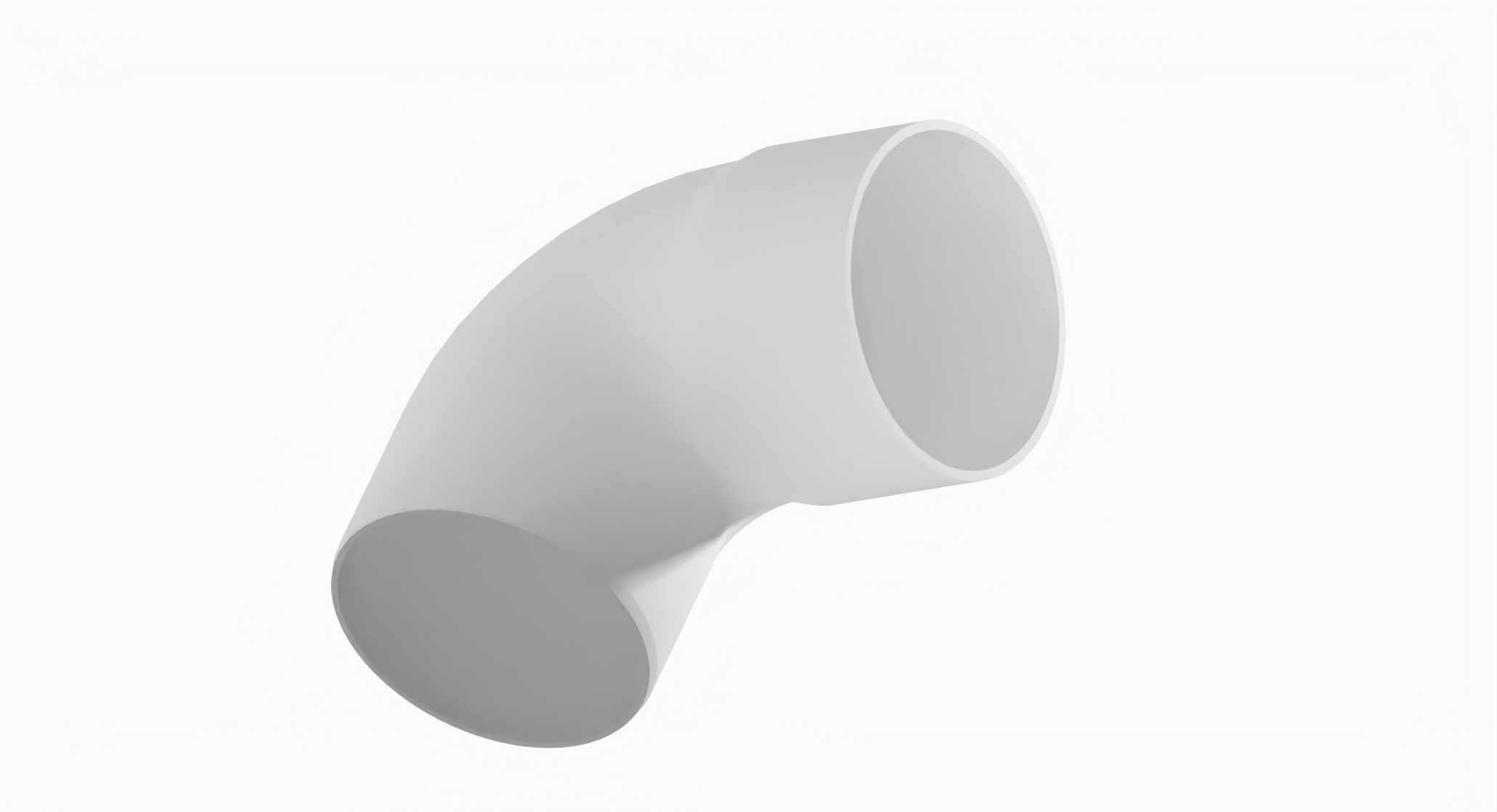 曲线 PVC 90° d 100 mm