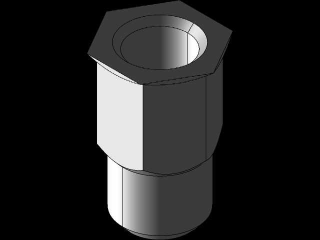 M5 x 7.0mm 孔缩头六角