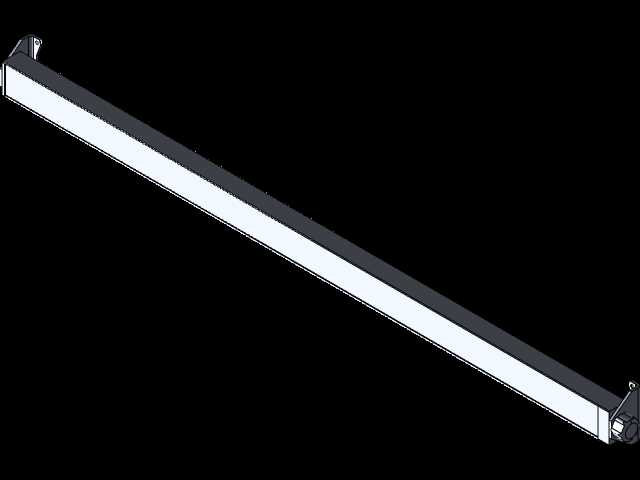用于危险场所照明的 25 瓦薄型 LED 灯具 - 36 英寸长 - 12/24 伏直流