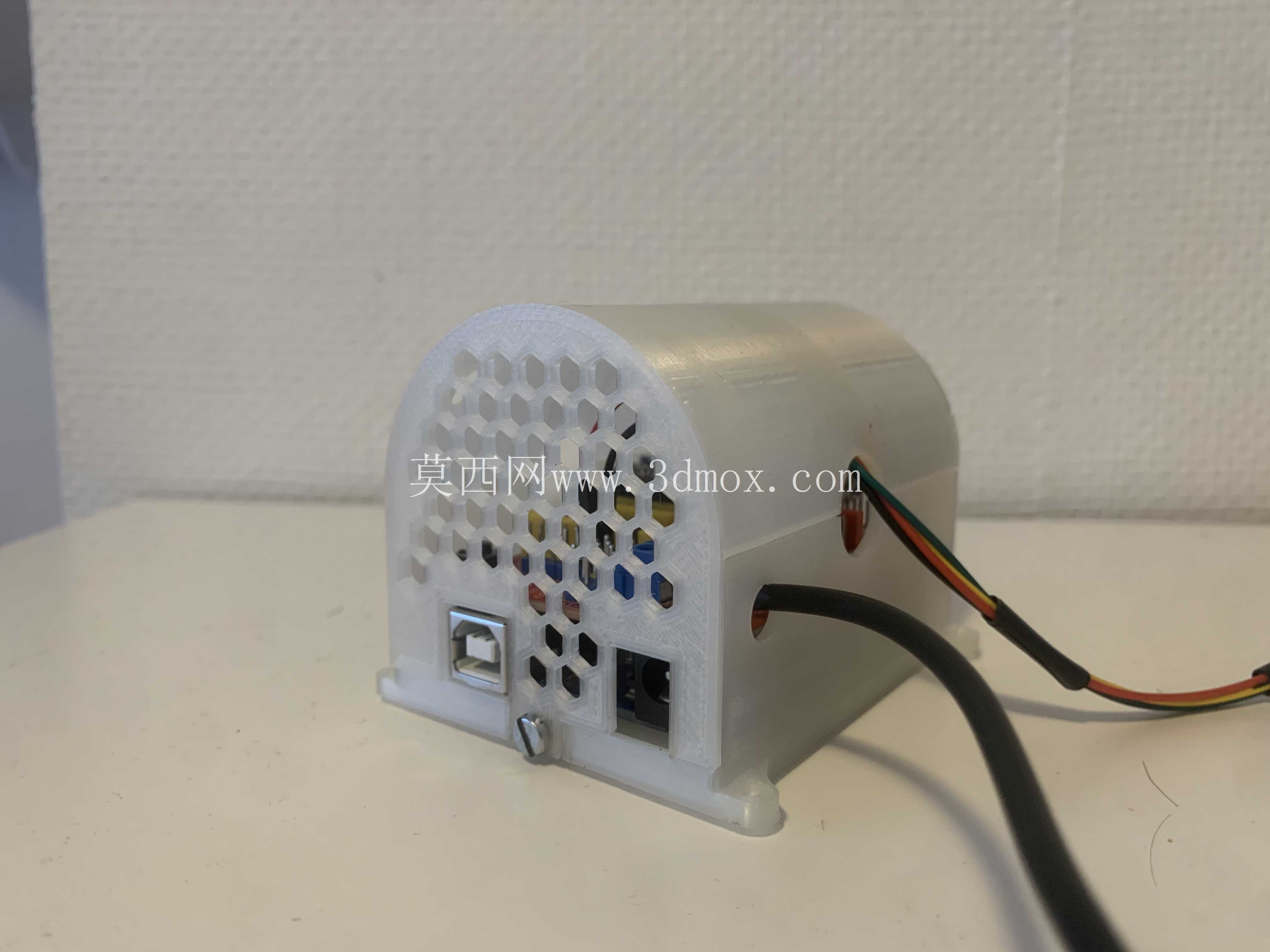 Arduino UNO CNC 屏蔽盒带风扇