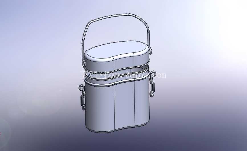 法国军用食品容器