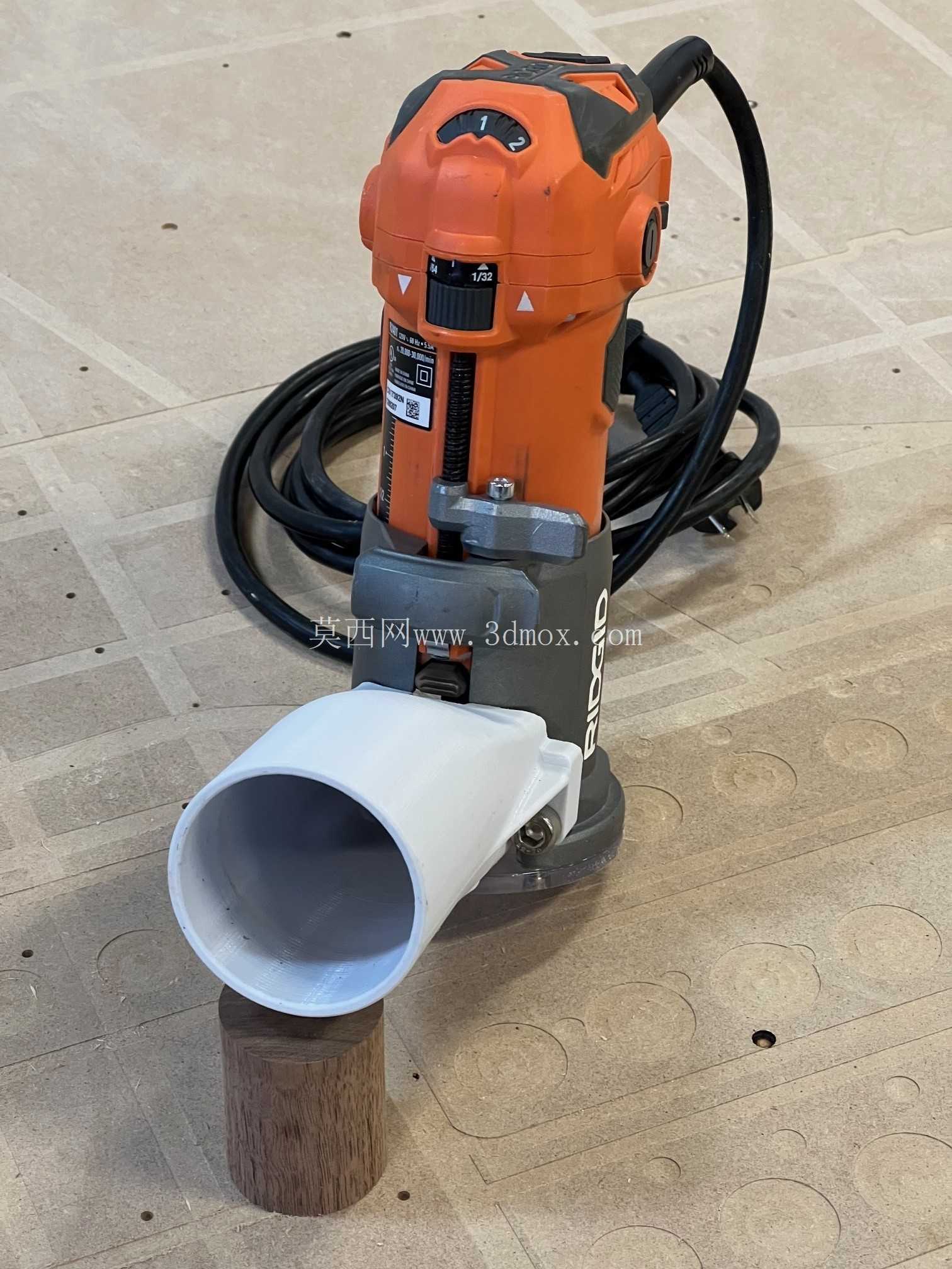 Ridgid Router R2401 集尘器适配器