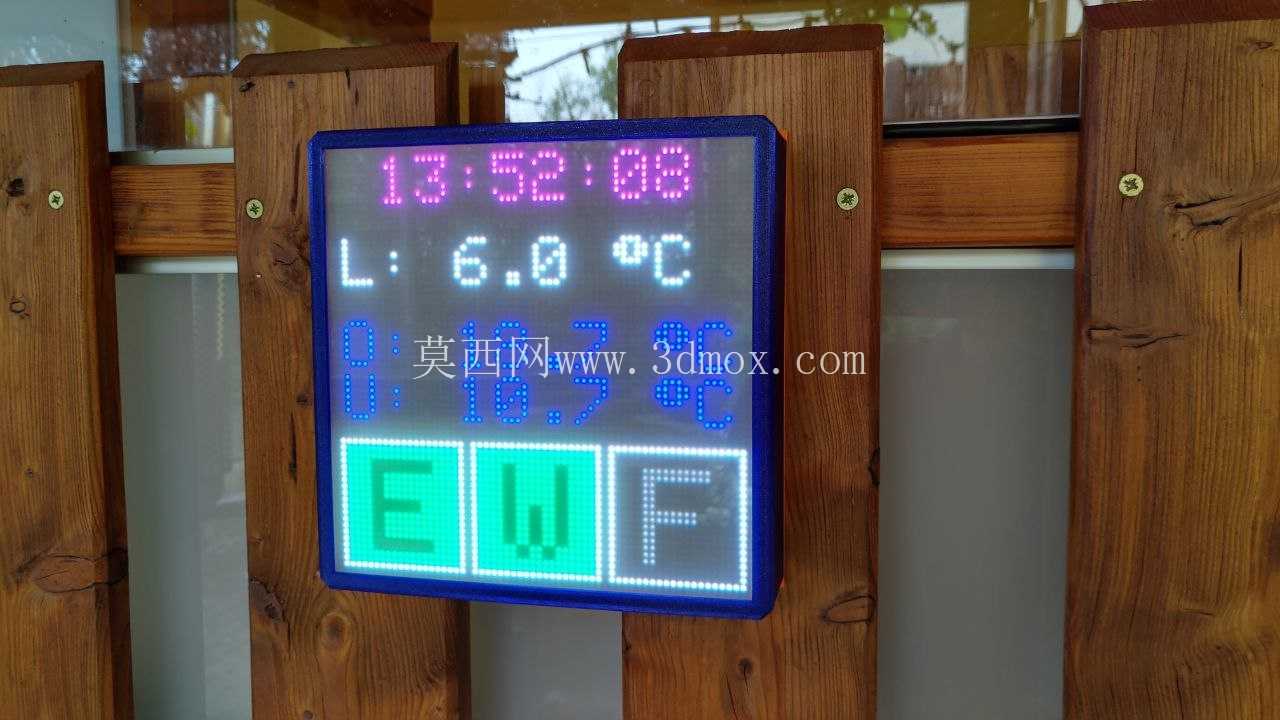 LED 矩阵 64x64 外壳