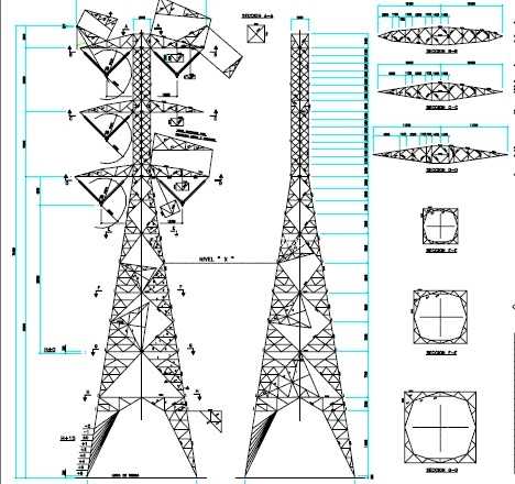 Torre Electrica Alta Tensión CFE