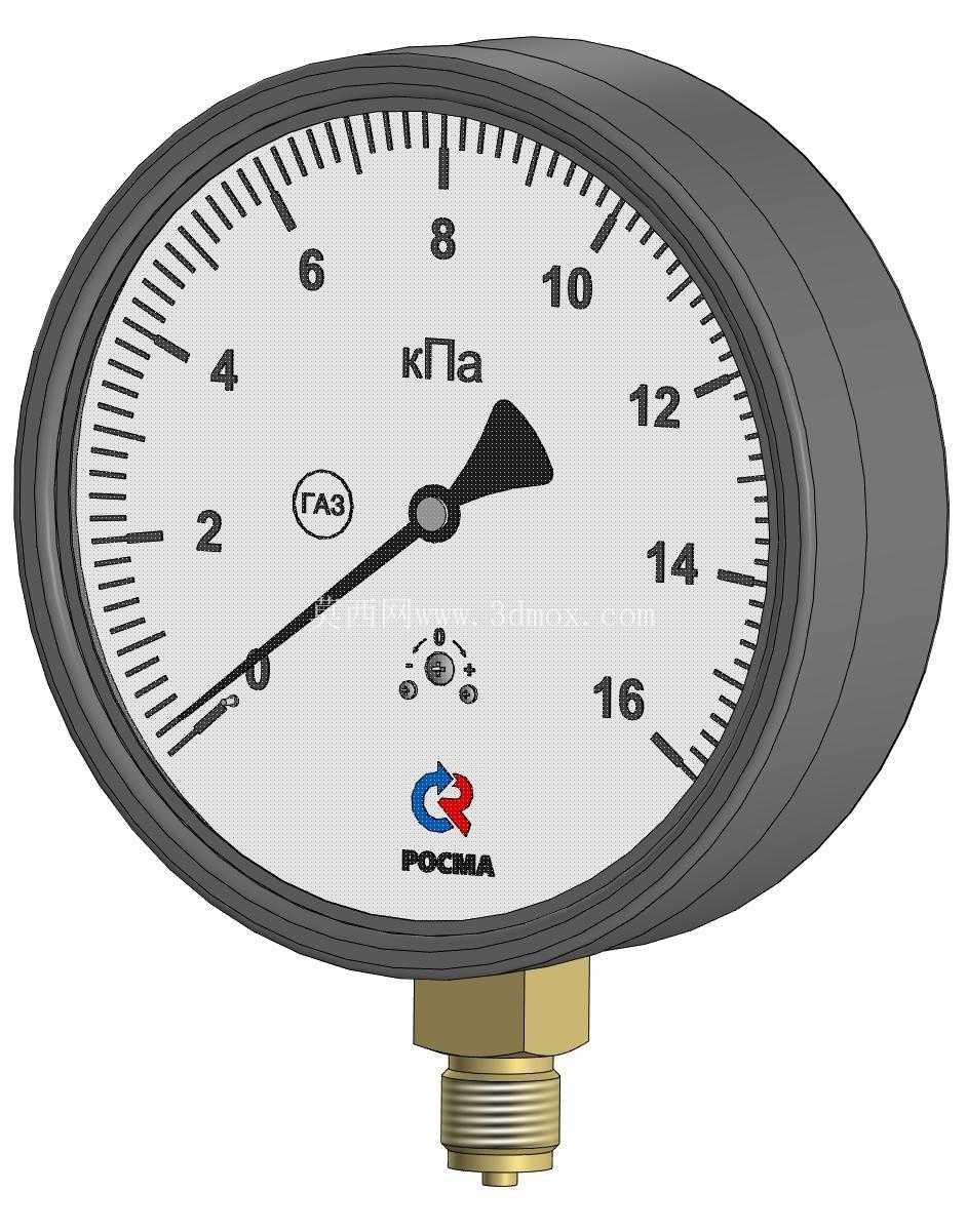 Манометр для газа РОСМА КМ-31Р (0-16 кПА) G? 压力气体