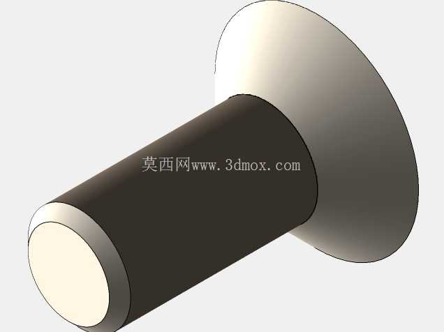 将销钉插入塑料产品