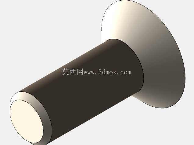 将销钉插入塑料产品