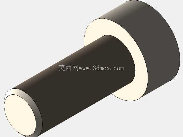 将销钉插入塑料产品