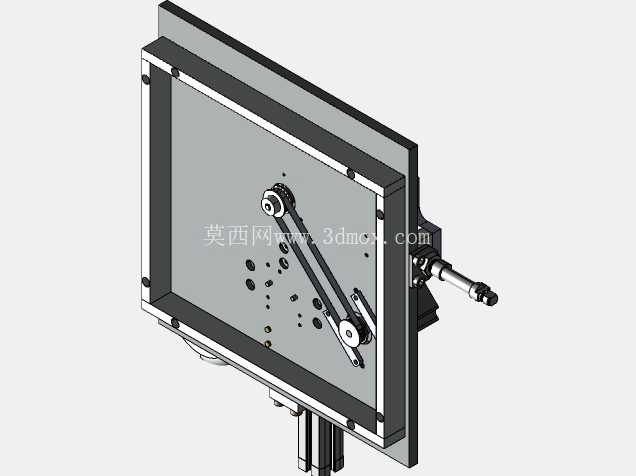 将销钉插入塑料产品