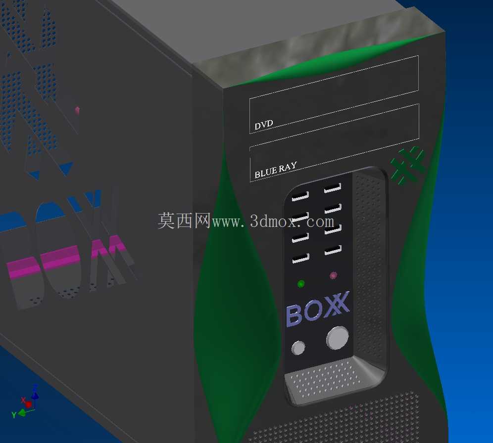 BOXX 装配 - Autodesk Inventor 2011