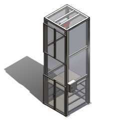 Elevador para material prima