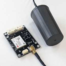 带有外部天线硬件的RaccoonLAB GNSS(ZED-F9P)MAG BARO