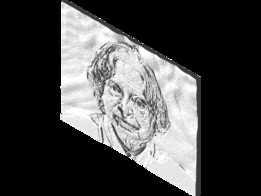APJ Abdul Kalam��ʿ��Lithophane 3D��ӡģ��