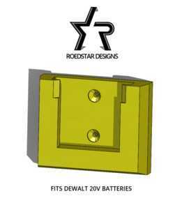 Dewalt 20V电池座Rev1