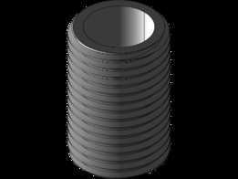 TIGE M10X1H15MM