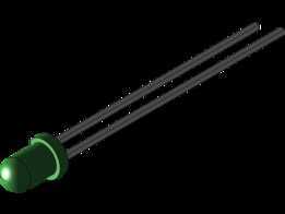 led 3mm verde JMC
