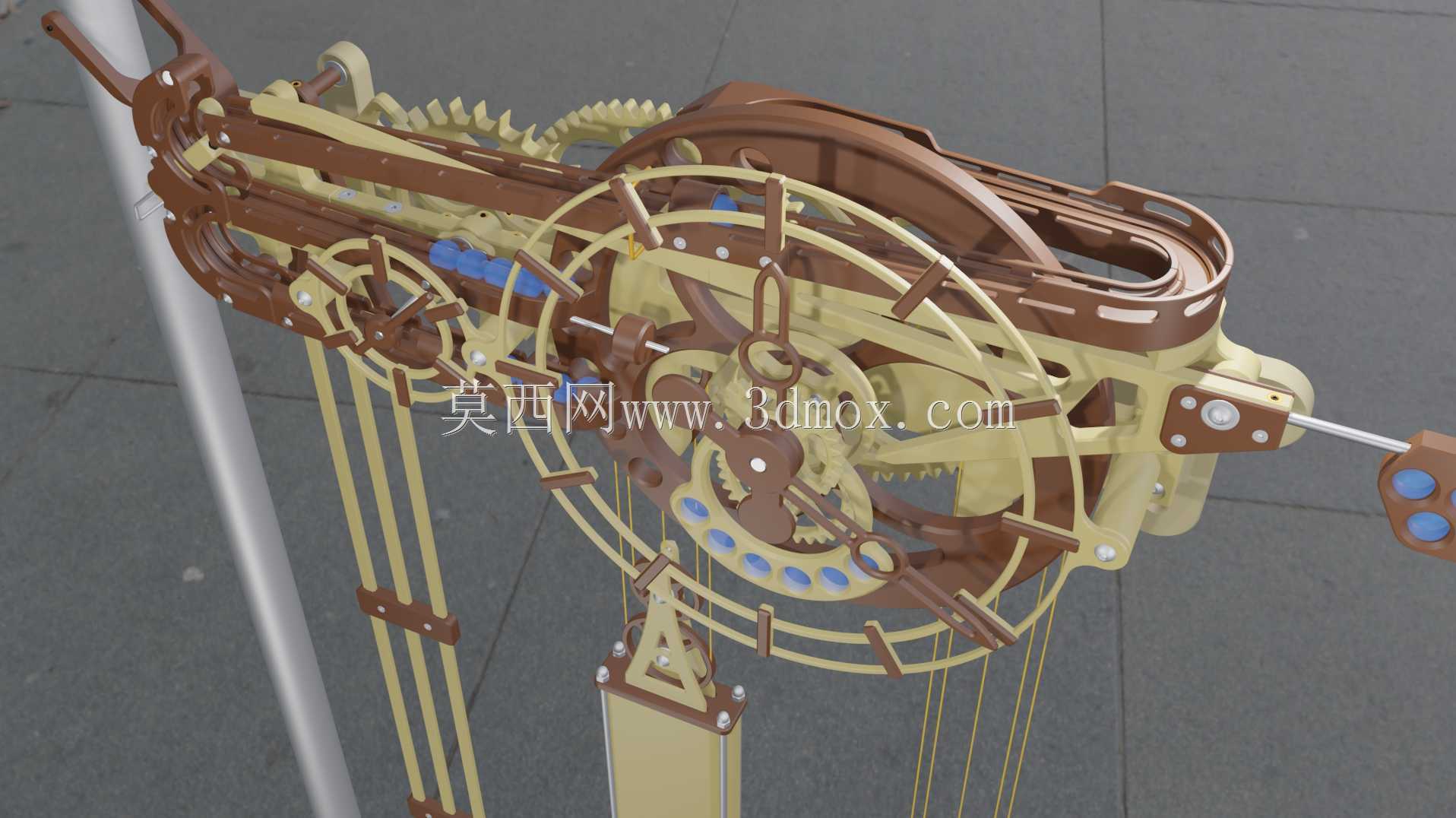 3D打印烟囱时钟