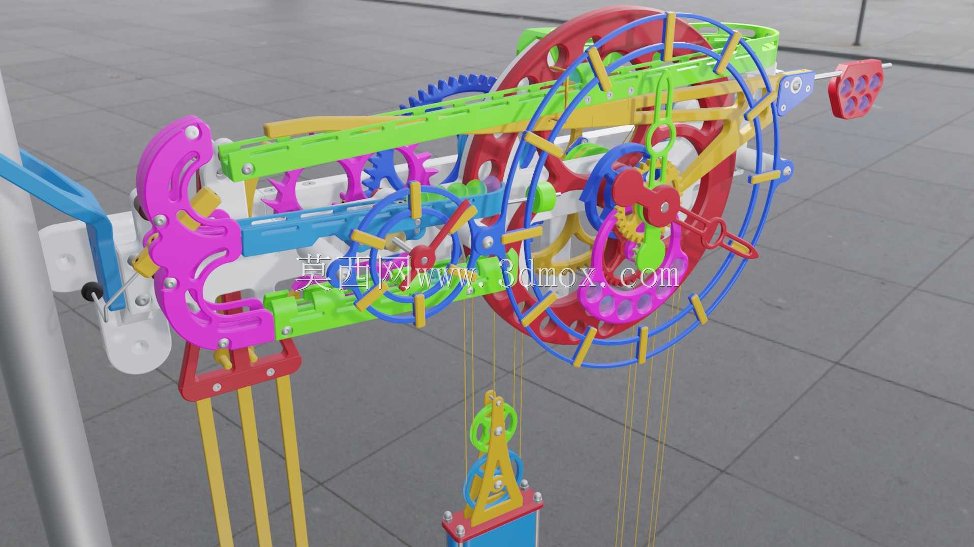 3D打印烟囱时钟