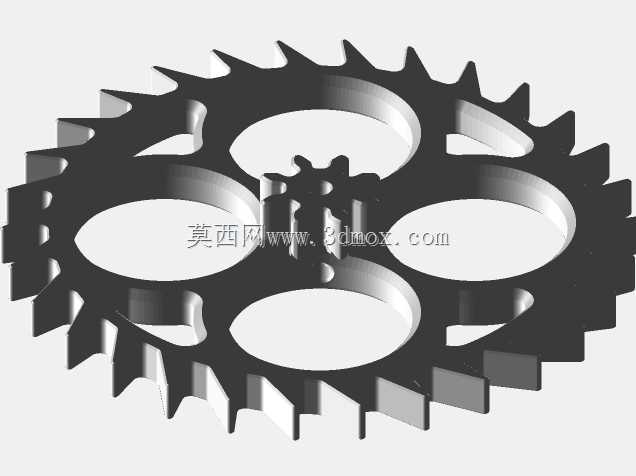 3D打印烟囱时钟