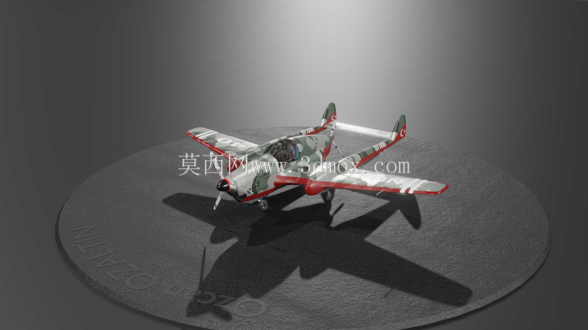 第一架土耳其战斗机-Nu.D.40-Nuri Demira?