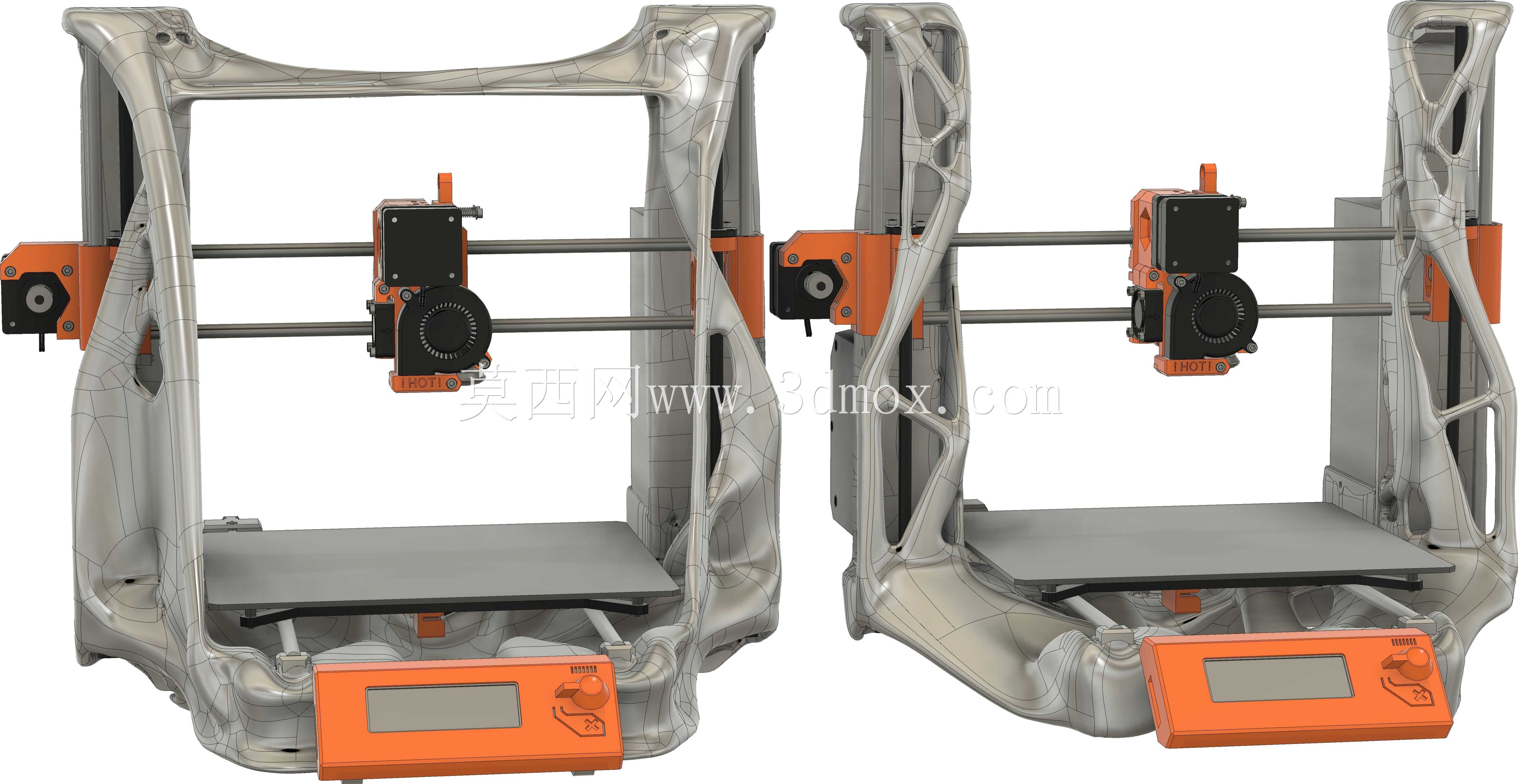 Prusa i3 Mk2 3D打印机生成设计