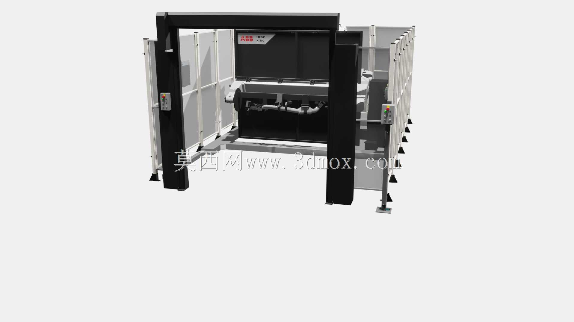 ��ҵ-FULL Procees 3Dģ���˶����ӻ�����ABB������4K VR 360��