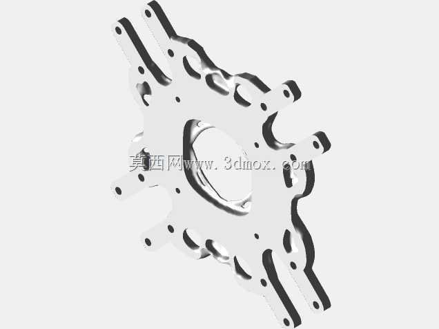 无人机四旋翼机框架完全可打印