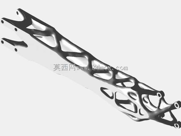 无人机四旋翼机框架完全可打印