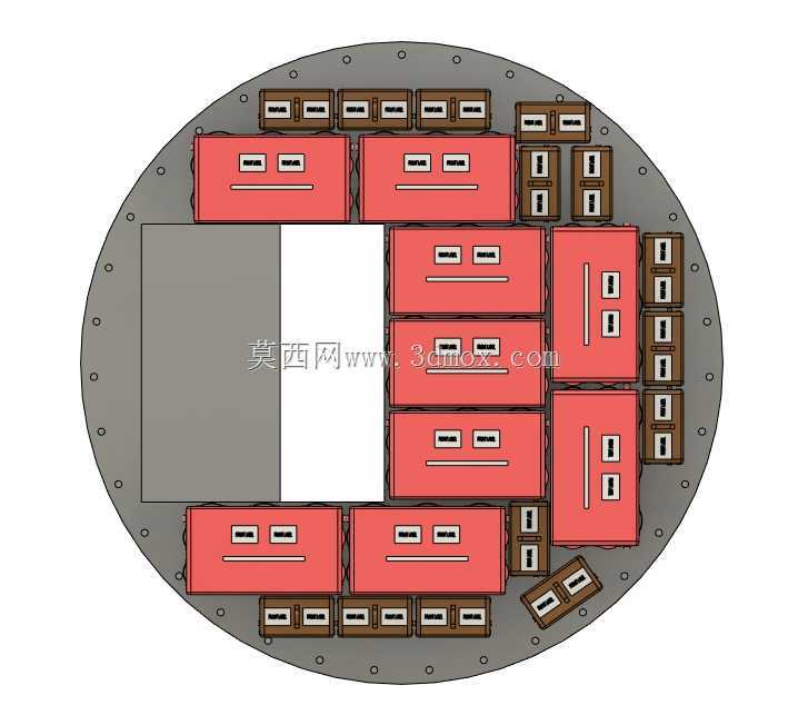 月球门户的货物包装和储存